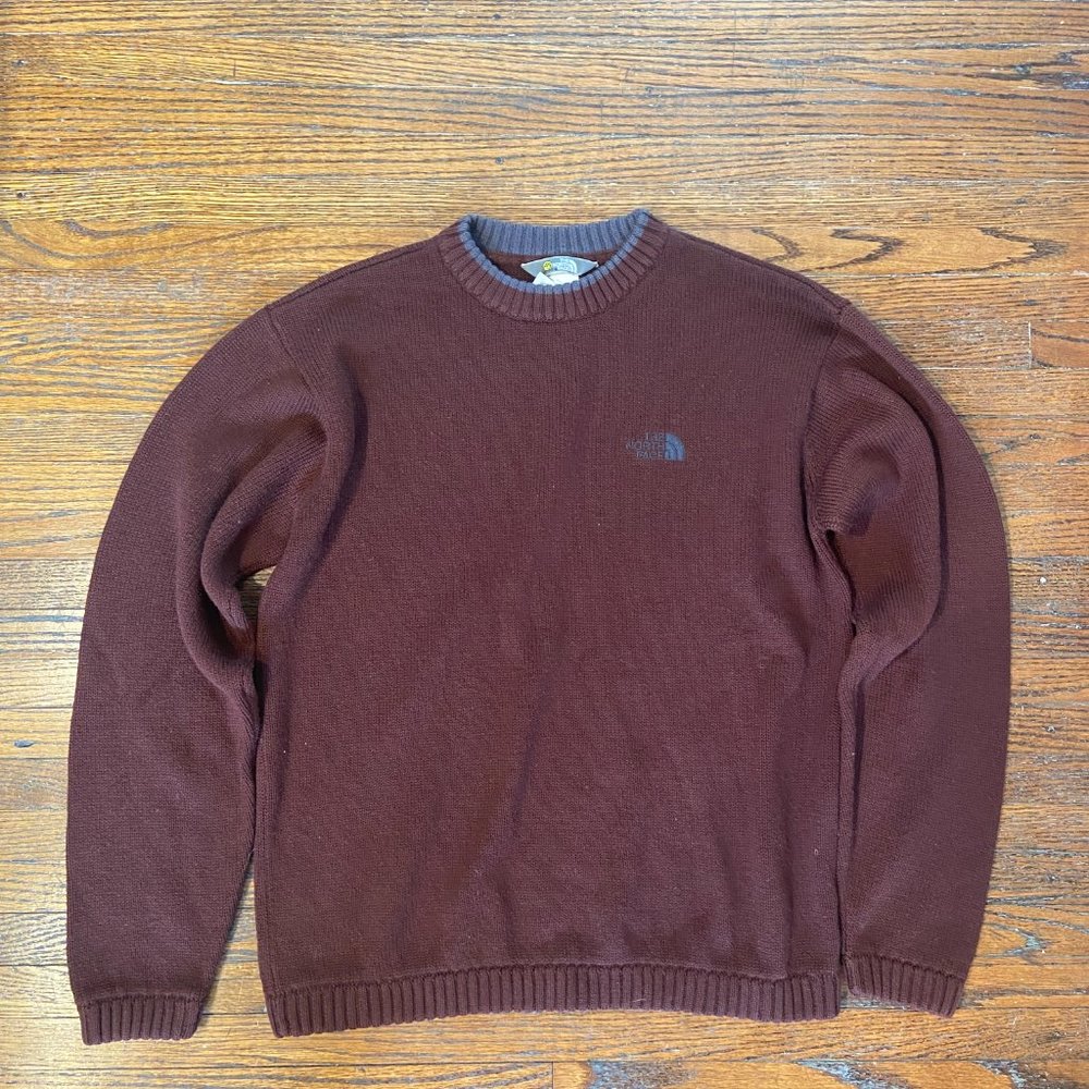 North Face - Mens Small - Brown A5 Sweater